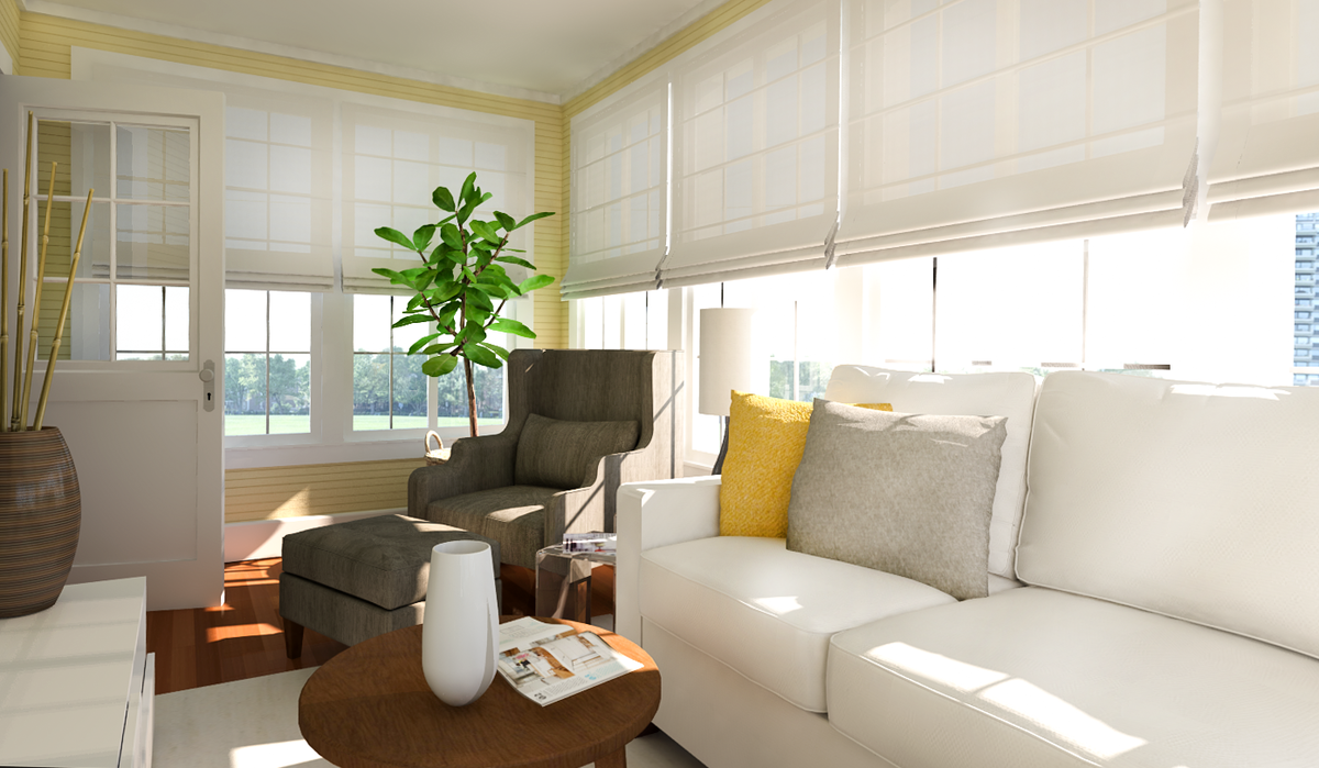 Online Designer Living Room 3D Model 3