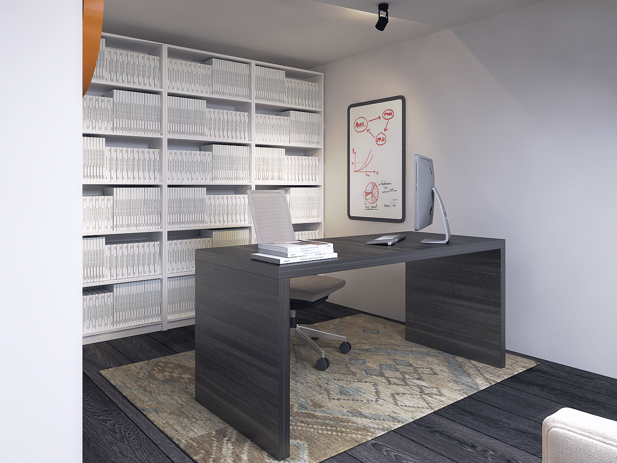 Modelo 3D Combinado Sala/Comedor Diseñador Online 5