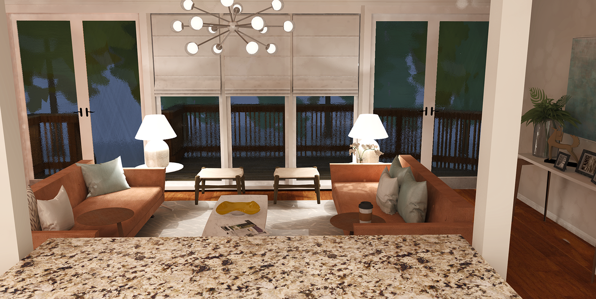 Online Designer Living Room 3D Model 4