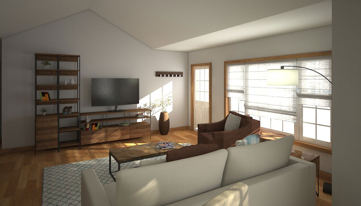 Online Designer Living Room 3D Model 1