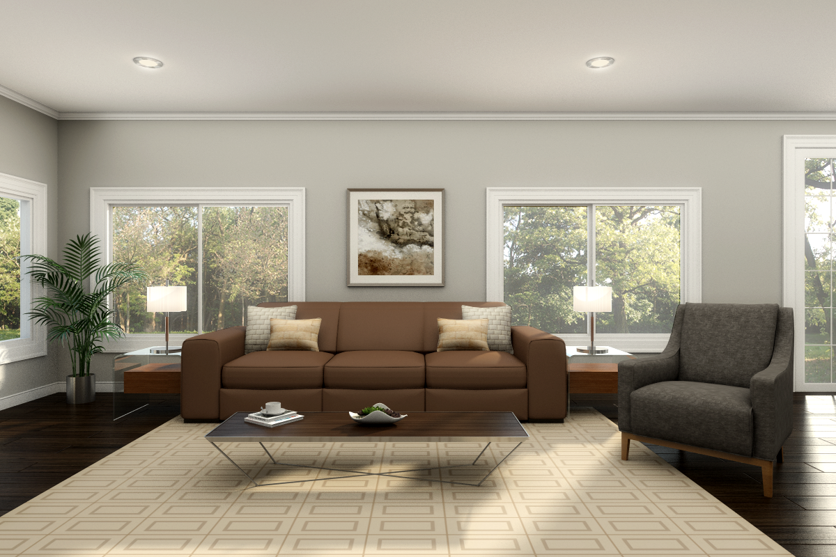 Online Designer Living Room 3D Model 2