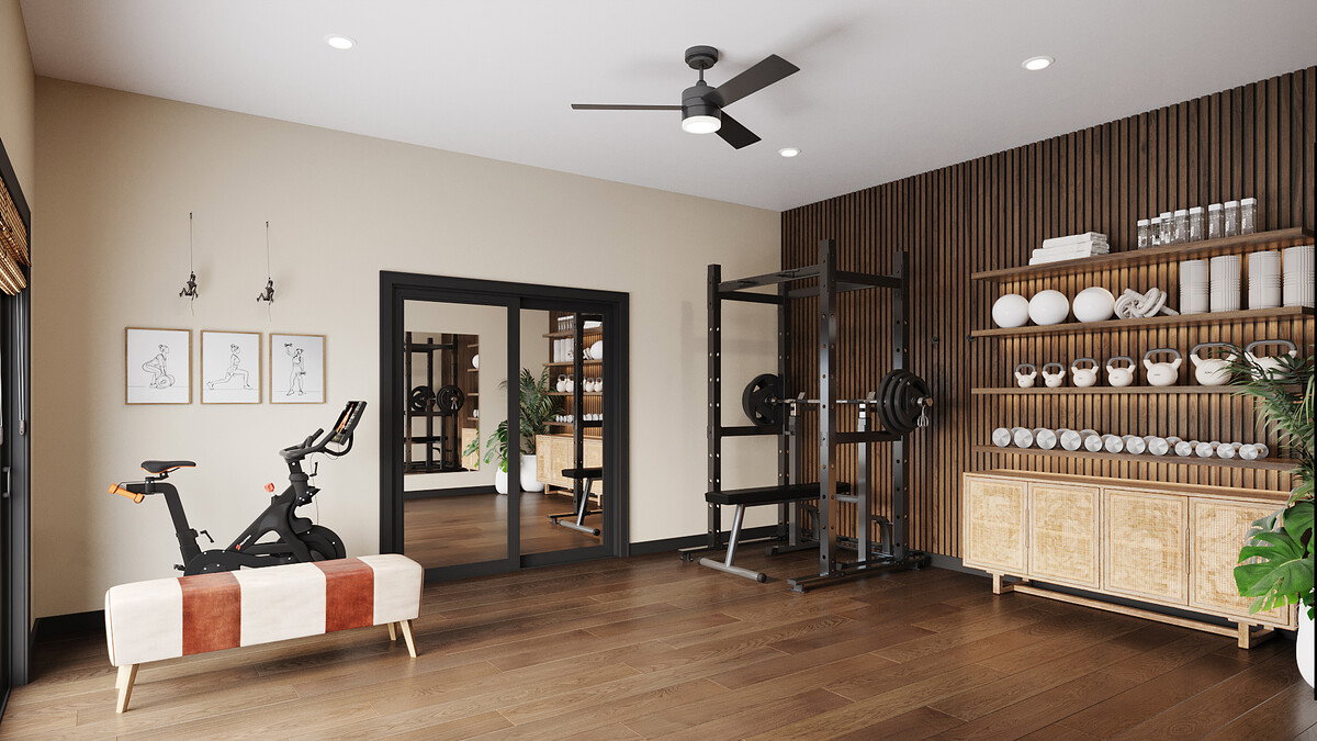 Sophisticated Contemporary Home Remodel Rendering thumb