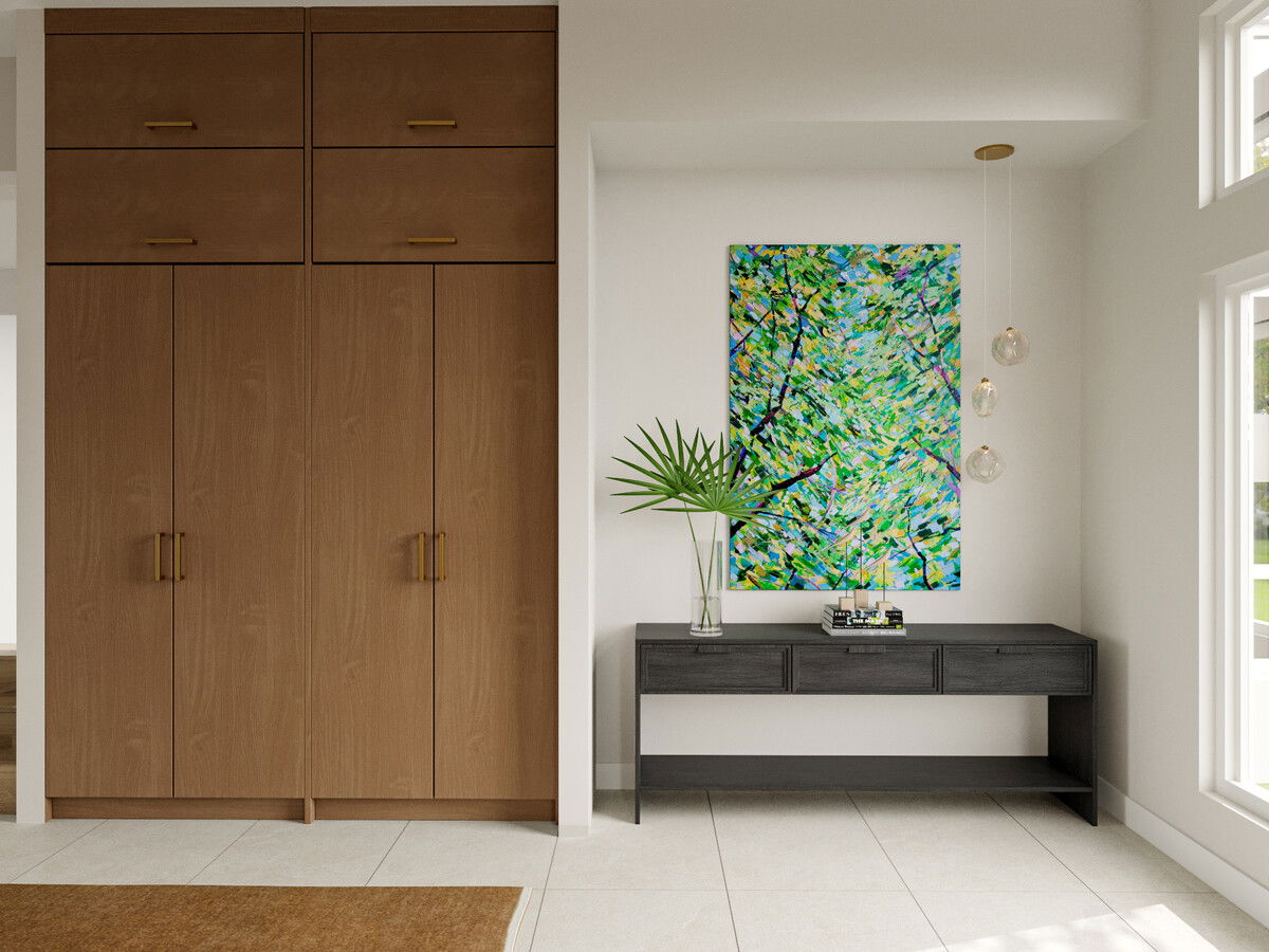 Modern Contemporary Home Transformation Rendering thumb