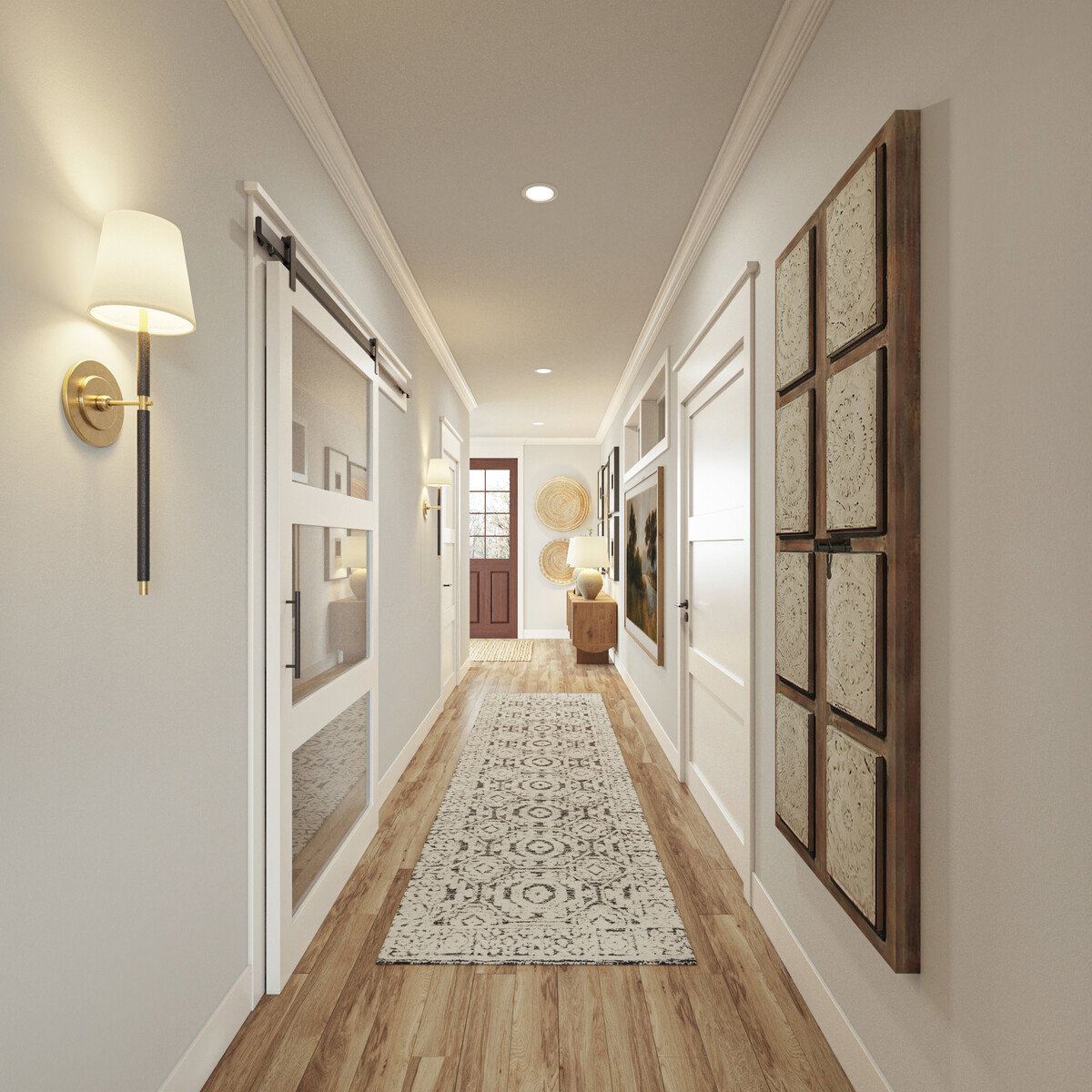 Modern Farmhouse Home Transformation Rendering thumb