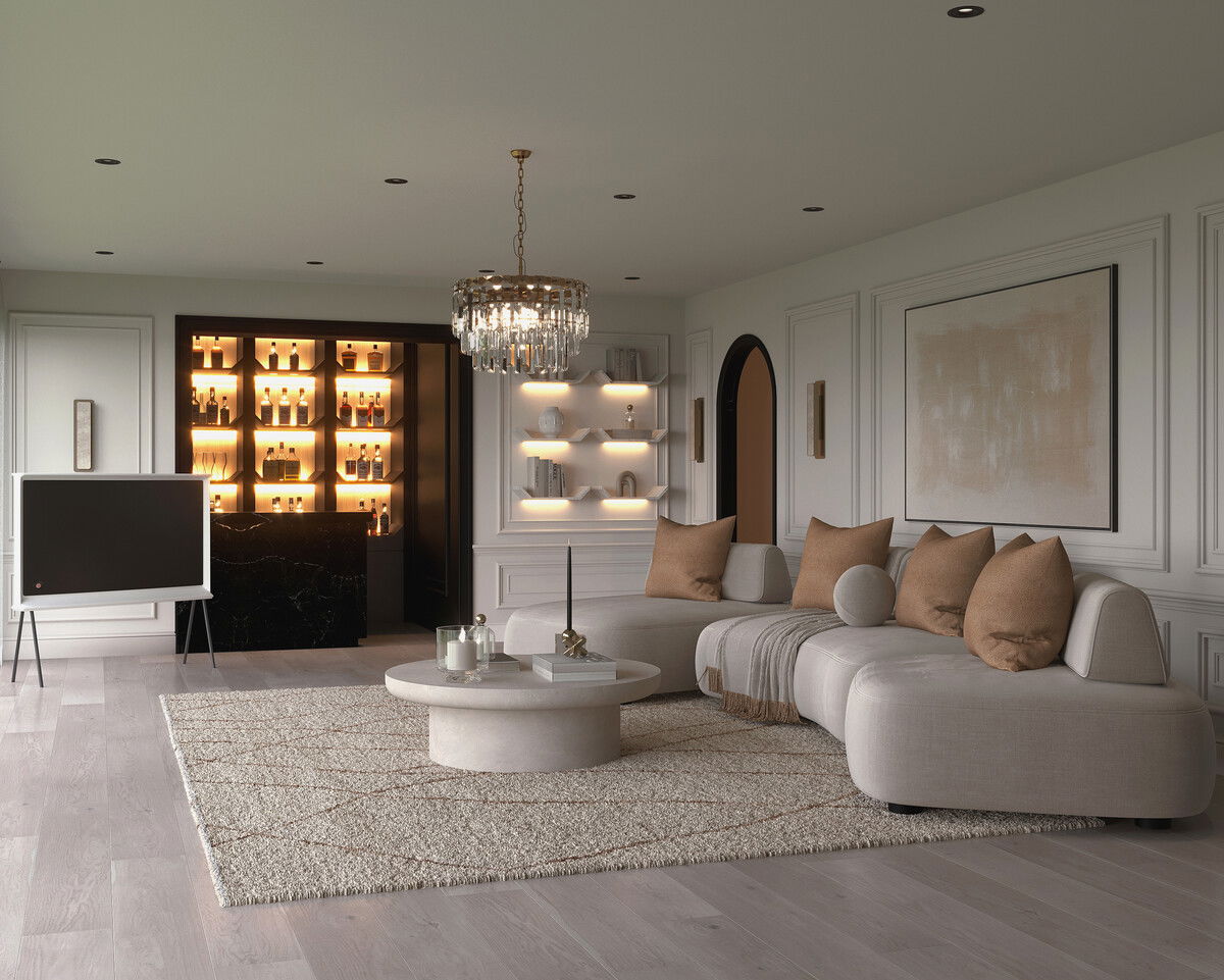 Modern Bay House Remodel Rendering thumb