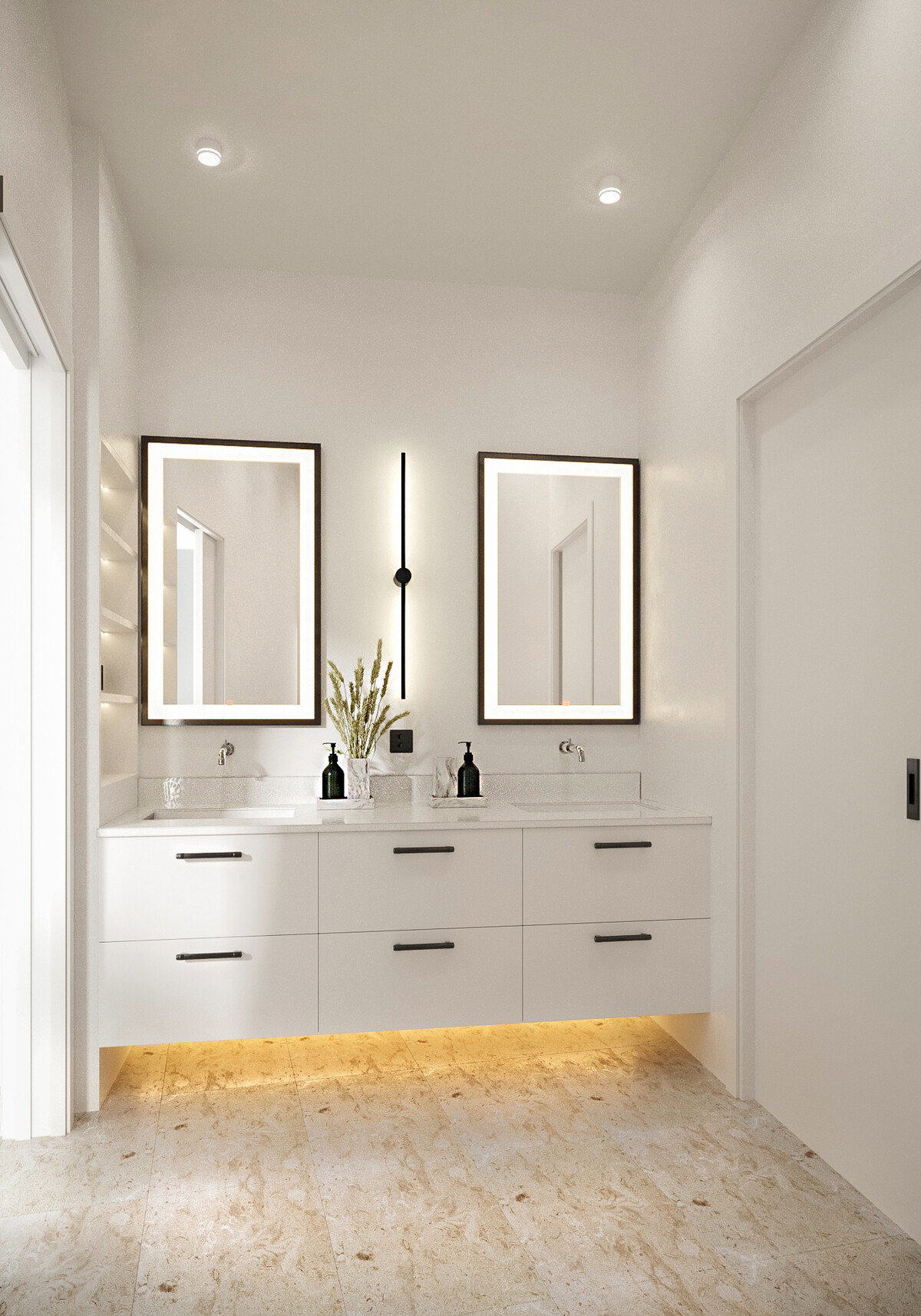 Modern Style Home Renovation Rendering thumb
