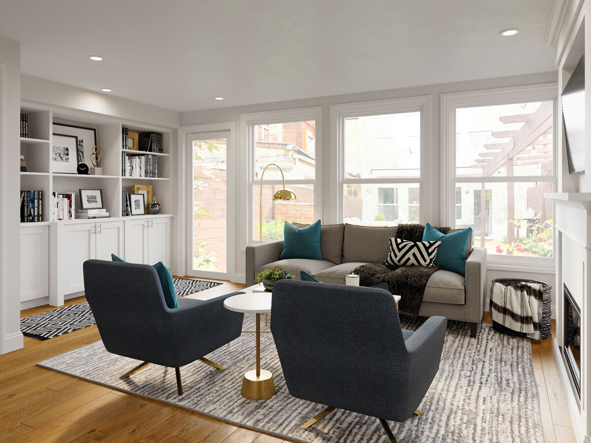 Fresh & Comfortable Home Design Rendering thumb