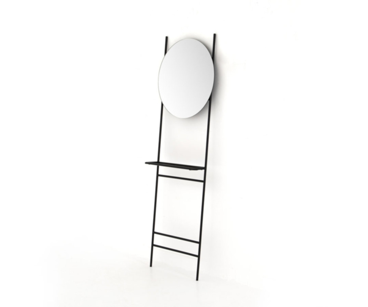 Isaac Entryway Mirror , by DTS (Design Trade Service), 24" width x 71" height x 6" diameter View 2