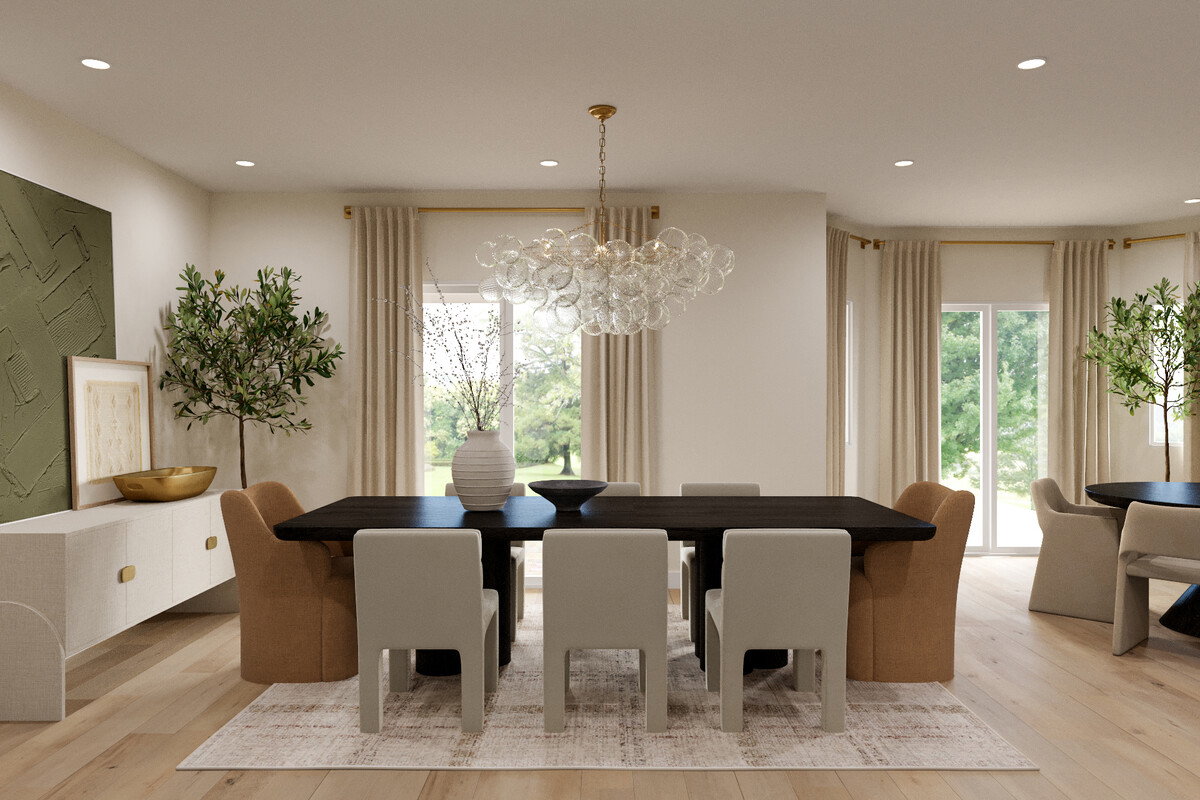 Timeless Luxury Sophisticated Home Design Rendering thumb