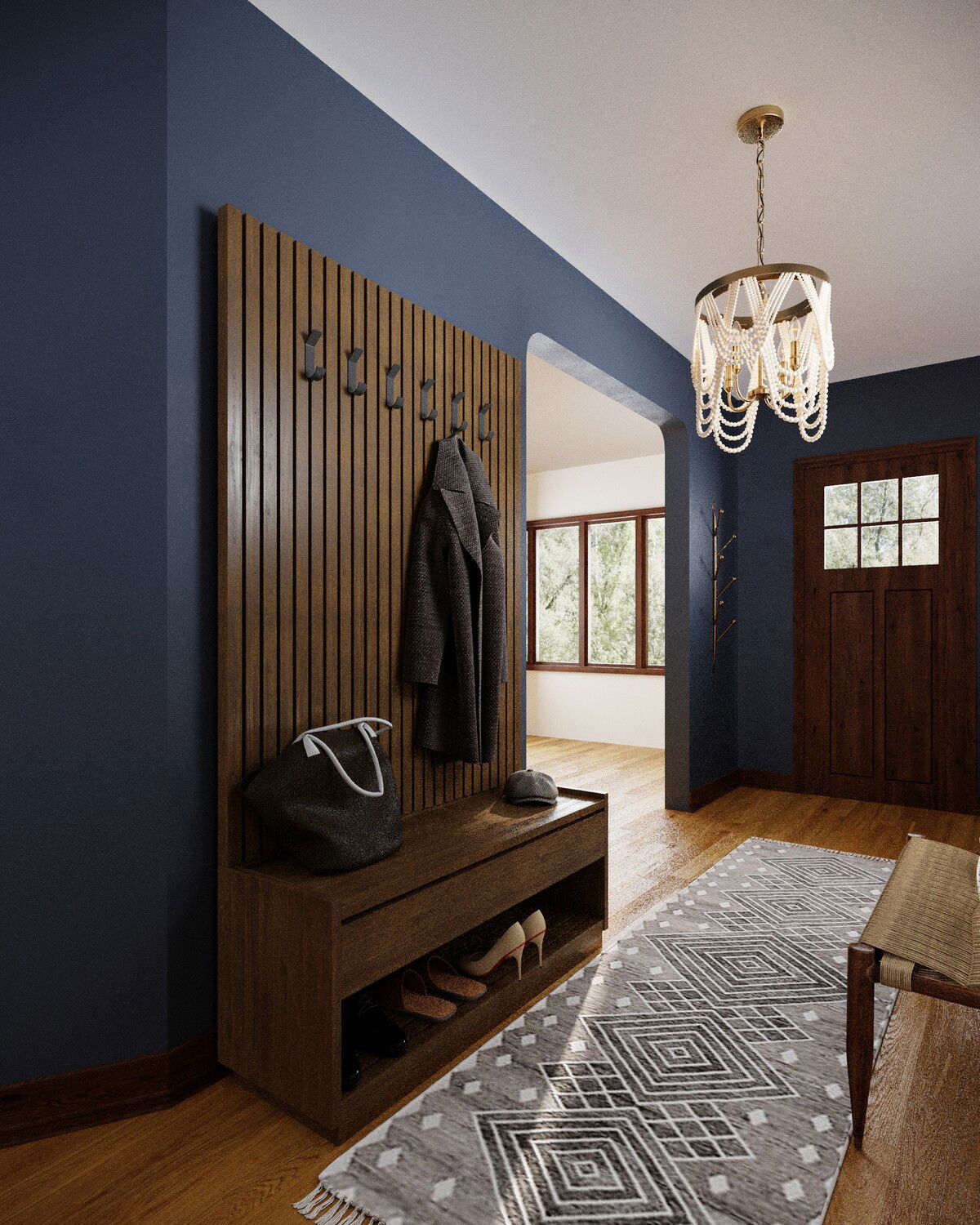 Modern Fresh Home Renovation Rendering thumb