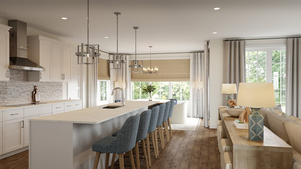 Inviting and Elevated Interior Transformation Rendering thumb