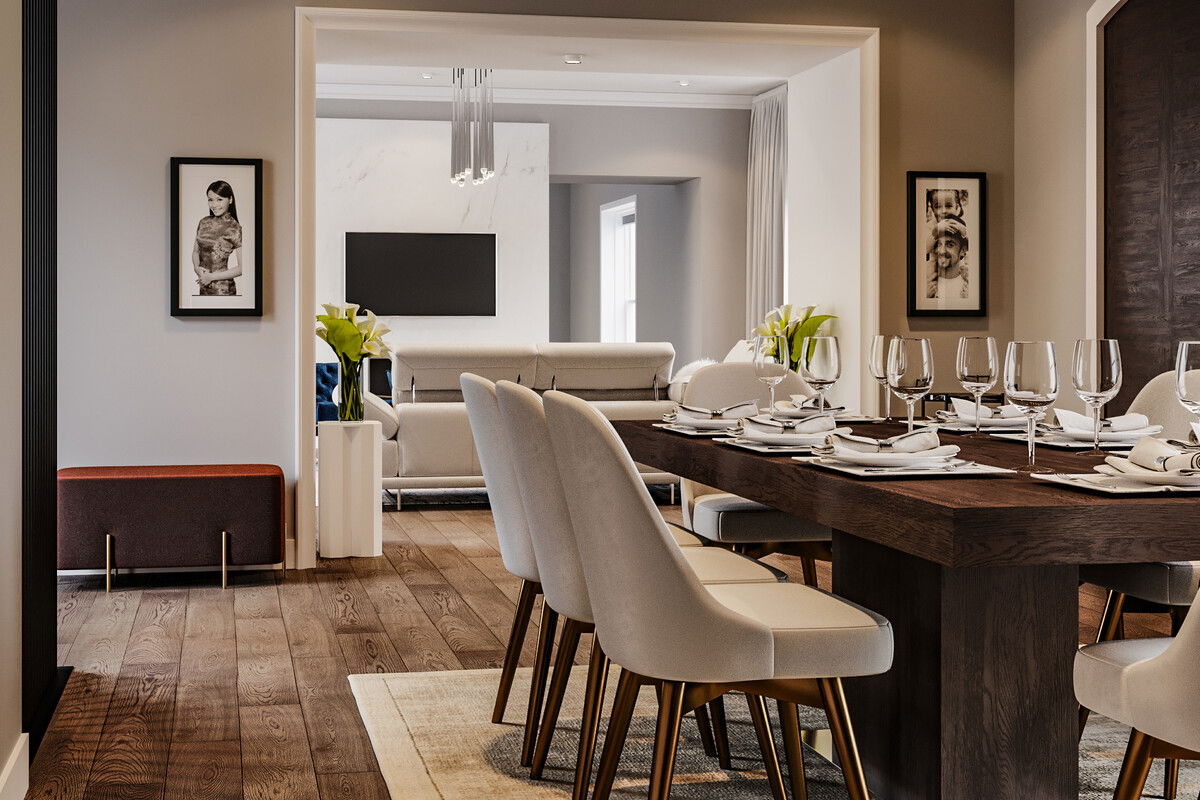 Contemporary Home Makeover Ideas Rendering thumb