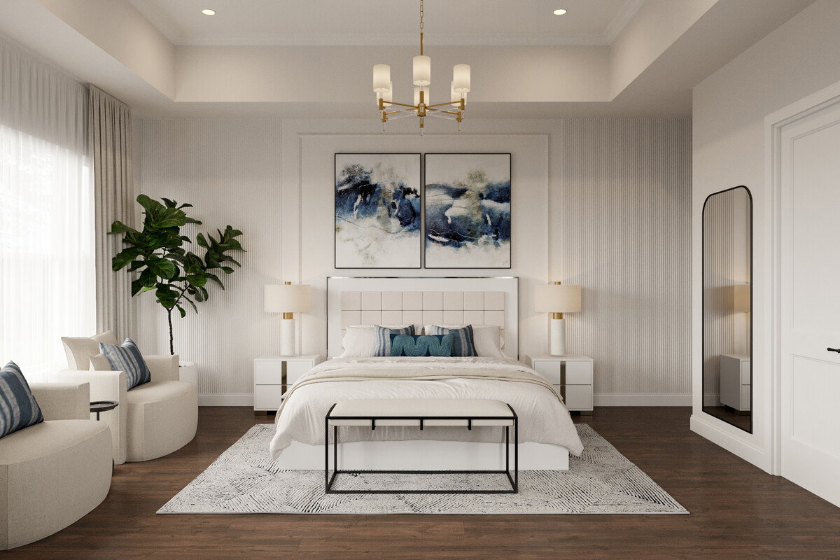 Modern Luxury Home Transformation Rendering thumb