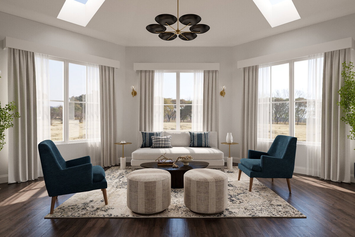 Modern Luxury Home Transformation Rendering thumb