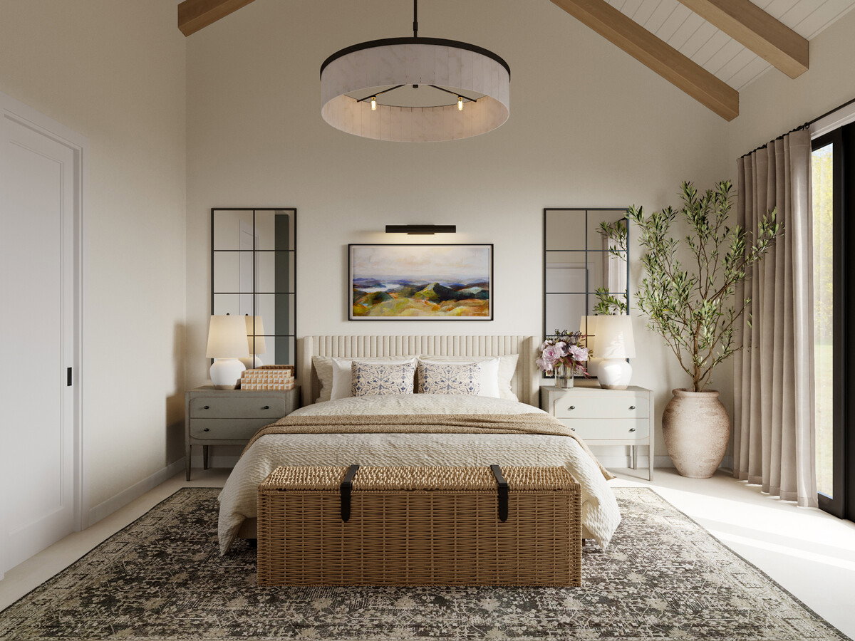 French Cottage Home Renovation Rendering thumb