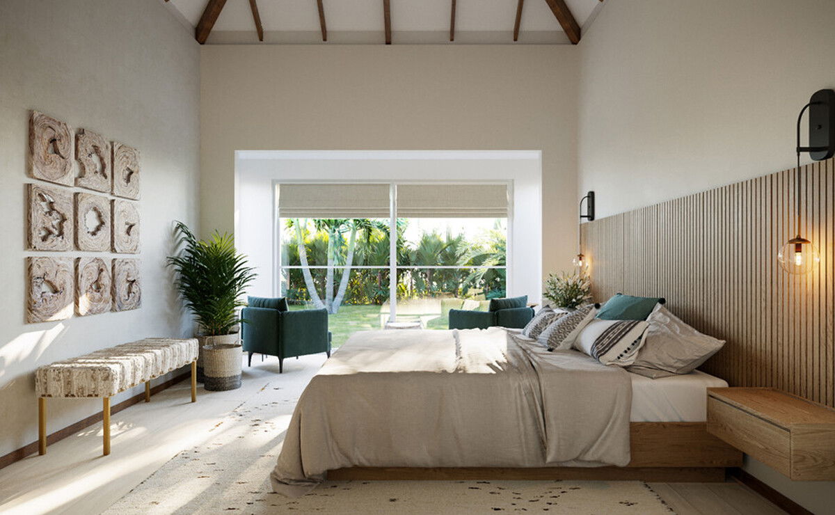 Modern Coastal Bedroom Transformation by Decorilla online interior design