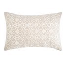 Online Designer Combined Living/Dining Cutter Button Crewel Cotton Lumbar Pillow
