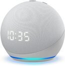 Online Designer Bedroom Echo Dot (4th Gen) | Smart speaker with clock and Alexa | Glacier Whit