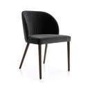 Online Designer Dining Room Camille Anthracite Italian Dining Chair