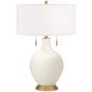 Online Designer Living Room West Highland White Toby Brass Accents Table Lamp