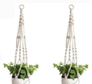 Online Designer Living Room Macrame Plant Hangers with Hooks