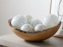 Online Designer Bedroom Speckled Mexican Glass Balls (Set of 3)