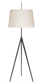 Online Designer Combined Living/Dining Triad Hand Forged Floor Lamp