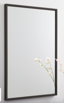 Online Designer Bathroom Metal Frame Rectangular Mirror - 36