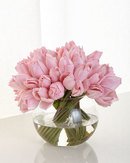 Online Designer Bedroom Pink Tulip Faux Floral