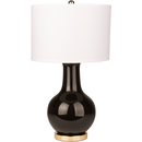 Online Designer Living Room Black Glazed Ceramic Lamp