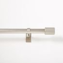 Online Designer Combined Living/Dining Oversized Adjustable Metal Rod - Brushed Nickel