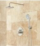 Online Designer Bathroom Signature Hardware Lattimore Shower System with Rainfall Shower Head and Hand Shower