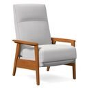 Online Designer Home/Small Office Mid-Century Show Wood Recliner