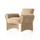Online Designer Bedroom Bone Camello Polyester Chair