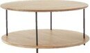 Online Designer Combined Living/Dining Tiered Wood Coffee Table