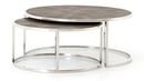 Online Designer Living Room Keya Stainless Steel Nesting Coffee Tables