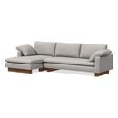 Online Designer Combined Living/Dining Harmony 2-Piece Chaise Sectional