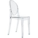 Online Designer Bedroom Victoria Ghost Side Chair -Transparent Crystal Clear 