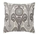 Online Designer Combined Living/Dining KENMARE IKAT EMBROIDERED PILLOW COVER