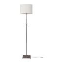 Online Designer Living Room ALÄNG Floor lamp, nickel plated, white article no. 800.291.51 (ikea)