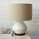 Online Designer Living Room Mia Table Lamp - White