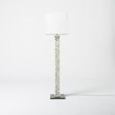Online Designer Bedroom Parsons Bone Tile Floor Lamp - Pillar
