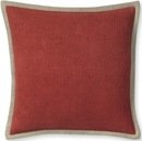 Online Designer Living Room Chunky Herringbone Linen Pillow Cover