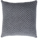 Online Designer Living Room Gray Crochet Pillow