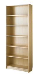 Online Designer Home/Small Office BILLY bookcase-birch veneer