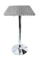Online Designer Home/Small Office Stainless Steel Adjustable Bistro Bar Table
