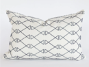 Online Designer Living Room Santo 14x20 Lumbar Pillow, Indigo