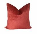 Online Designer Living Room Chili Pepper Red Chenille Pillow Cover
