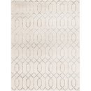 Online Designer Home/Small Office Glam Ivory Area Rug