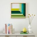 Online Designer Bedroom Margo Selby Colorblock Lacquer Square Wall Art